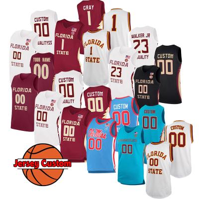 China Antibacterial Mens Florida State Seminoles 0 Custom 23 Seminoles M.j Player College Basketball Tank Tops for sale