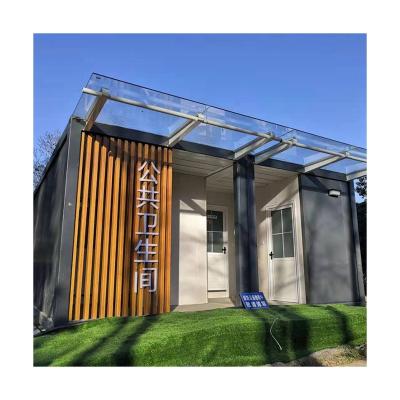 China Door And Window Size Easy Install China Luxury Construction Ready Made Modular Home Prefab Toilet Houses for sale