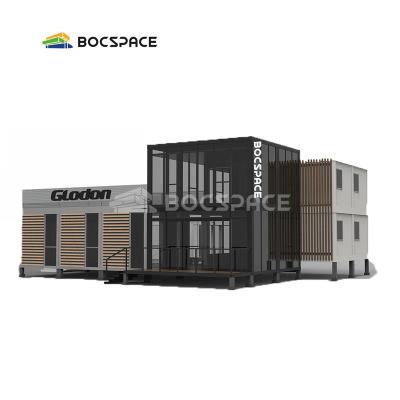 China Hot Selling Door And Window Height Modular Homes For Meetings And Working Container House Expandable Office Prefab for sale