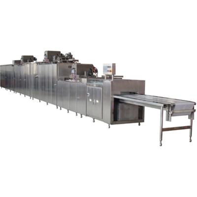 China Snack Factory Automatic Chocolate Molding Cooling Machine for sale