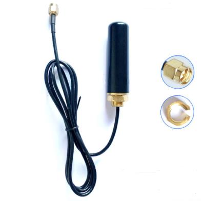 China 4G LTE Antenna 2.4G 433M GSM GPRS DTU Directional Omni 5dbi RG174 1M LTE Antenna Waterproof LTE Antenna for sale