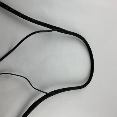 China Protect Cables Braided Self-curling Protective Sleeve For Wire And Cables for sale