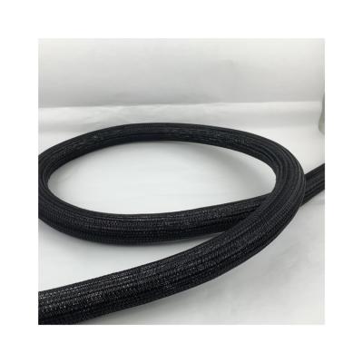 China Protect Cable Hot Sale Flexible High Abrasion Resistance Braided Nylon Self-curling Enhance Sleeve for sale