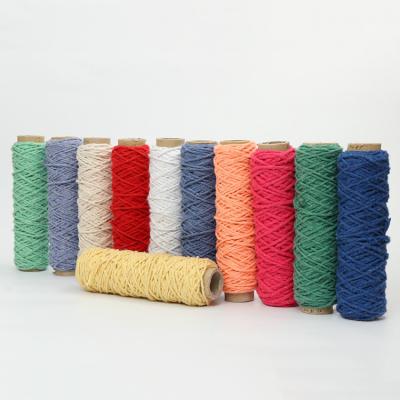 China Custom Manufacture Color Broom Twine Twist NE0.9s Polyester Main Cotton Yarn For Brooms for sale