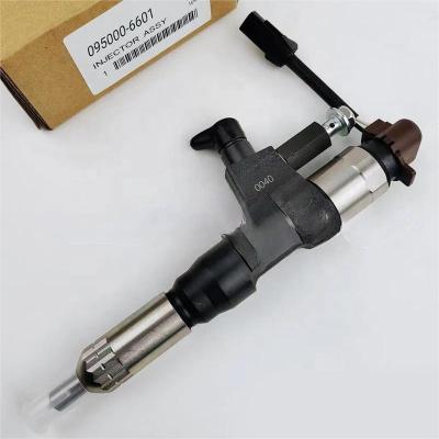 China HSS 6601 23670-E0040 common rail injector 095000-6601 common rail injector 095000 apply to Hino J08C injector for sale