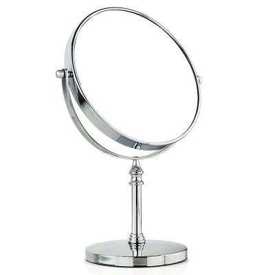 China Sanitary Ware Personal Care Desktop Makeup Tools Large Swivel Cosmetic Vanity Mirror For Applying Eye Makeup for sale