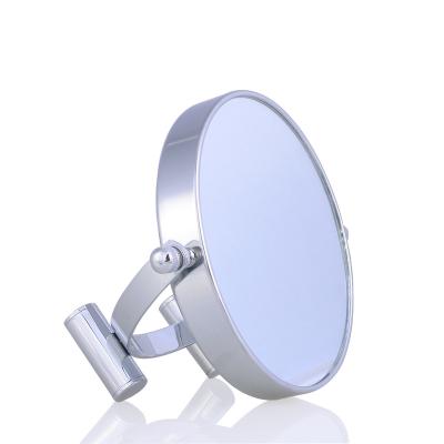 China 5 Inch Carry On Travel Size Foldaway Portable Table Top Magnifying Mirror And Stand for sale