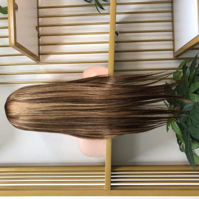 China Fumi Hair 13x4 Luxury Top Quality Malaysian Full Tip Virgin Hair Bundles Full Tip Straight Human Hair Piano Frontal p4/30color for sale