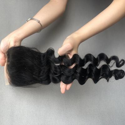 China Popular Natural Loose Deep Wave Closure Hair Color 4x4 Top Quality Full Lace Wigs Style Virgin Indian Hair Virgin Hair for sale