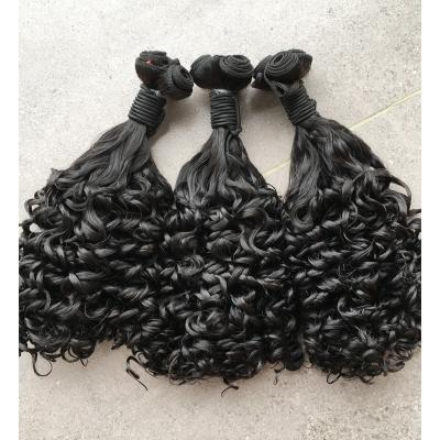 China Hot Selling WaveFast Shipping WaveFast Shipping Double Hair Funmi Double Hair Beauty Top Doubles Bouncy Curly Pulled High Quality Super Virgin Virgin Hair In Nigeria for sale