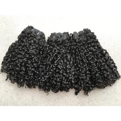 China Hot Selling Funmi Hair Double Drawn Pixie Curl Fast Shipping Virgin Hair Super High Quality Double Drawn Superb Hair Top Beauty In Nigeria for sale