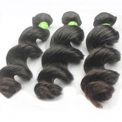 China Factory Wholesale High End Peruvian Virgin Full Cuticle Preserved Hair Loose Wave Bundles Grade 12A With Full Cuticle Aligned Can Be Dyed And Changed The Design for sale