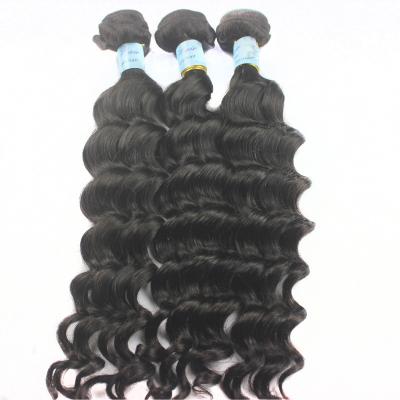 China Full Cuticle Preserved Mink Cuticle Aligned Brazilian Hair Raw Bundles Loose Deep Wave 100% Unprocessed Virgin Brazilian Hair for sale