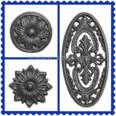 China For Garden Fence Metal Rosettes For Garden Gate for sale