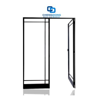 China Industrial modern interior and exterior French steel patio door for sale