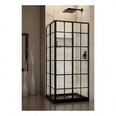 China With Frame New Design Tempered Glass Frameless Sliding Shower Door for sale