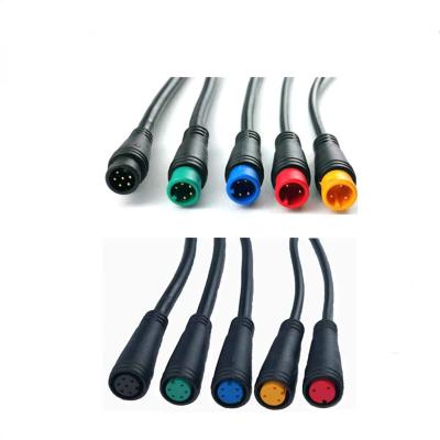 China Lintron M8 Automotive Connectors Industrial Cables Cordsets 3Pin 4Pin 5Pin 6Pin 8Pin 3 Round 4 5 6 8 Pin M8 Sensor Cables for sale