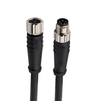 China Automotive M8 4 Cable 5 6 8PIN Male Female Plastic Joint Connector Waterproof Application To M8 Sensor Precision Accessories Waterproof for sale