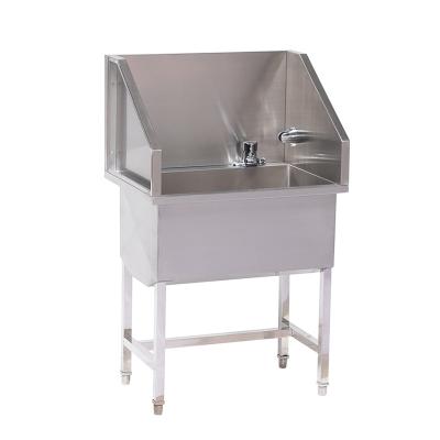 China WEGO Sustainable Pet Stainless Steel Sink For Animal for sale