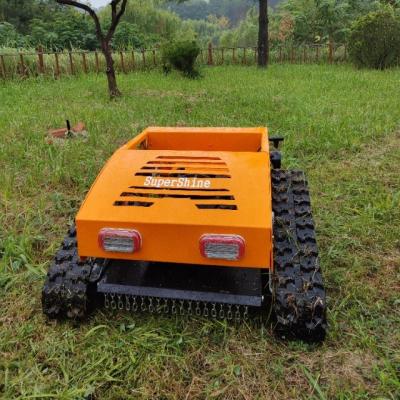 China time-saving 4-Stroke hybrid and battery-powered remote-operated hillside mower for sale