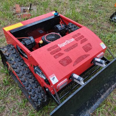 China 4-Stroke gasoline engine time-saving and 200 meters labor-saving radio controlled long-distance mowing robot for sale