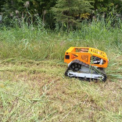 China 4-Stroke CE EPA Euro 5 Gasoline Engine Industrial Rubber Track Cordless Garden Grass Cutting Machine for sale