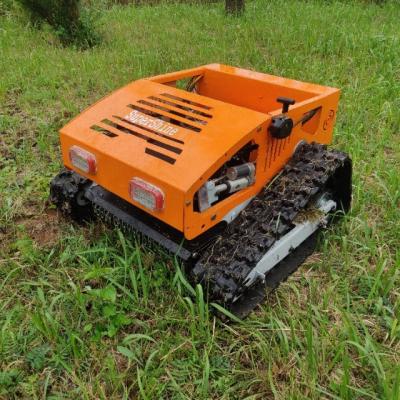 China 4-Stroke 7Hp 7.5Hp 9Hp 16Hp Gasoline Engine All Terrain Control Wireless Radio Broom Mower for sale