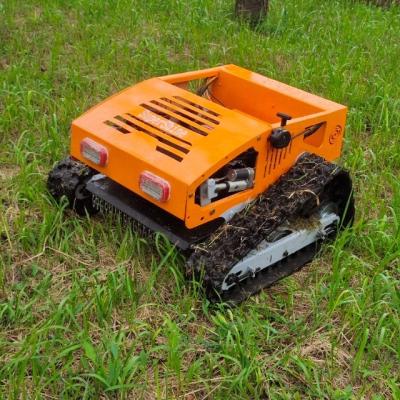 China 4-Stroke Gasoline Engine DC Brushless Motor Brushless Motor Remote Control Residential Slope Mower for sale