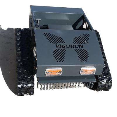 China Gasoline Engine 4-Stroke Travel Speed ​​0~6Km/H Self-filling Remote Control Generator Grass Trimmer for sale