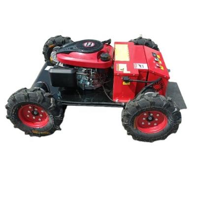 China 4-Stroke Zero Lathe Motor Hybrid Brushless Walking Multifunction Lawn Mower Remote Control Kit for sale