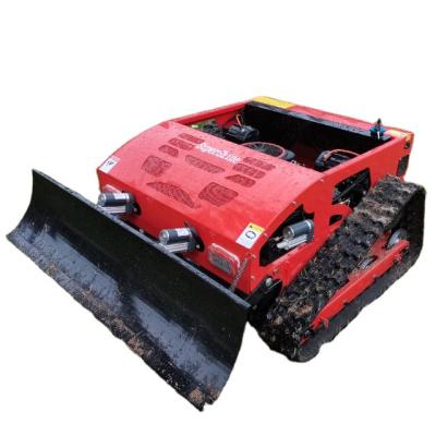 China 4-Stroke 16HP Loncin 452CC Gasoline Engine Working Degree 40 Degree Remote Control Brush Mower for sale