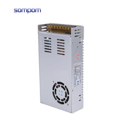 China LED Lighting Driver SOMPOM Power Supply Factory Price High Efficiency Changeover AC To DC 24V 15A 360W Constant Voltage LED Lighting Driver for sale