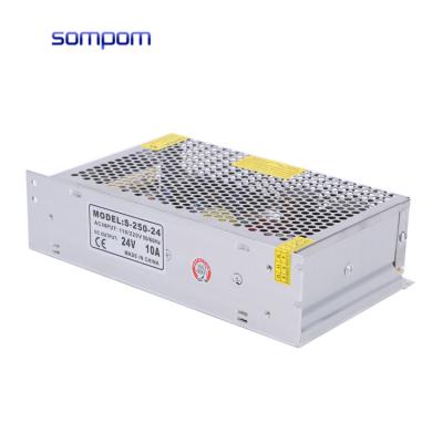 China LED Driver SOMPOM ODM&OEM 24V 10A 240W Switch Mode Power Supply LED Driver for sale