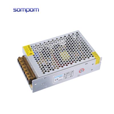 China Metal Good Quality AC 110v/220v DC 18v Led 90w Power Switch Power Supply for sale