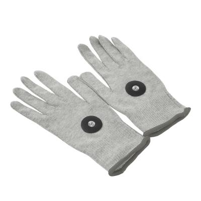 China Ten Plain Touch Screen Conductors Grounding Telefingers Antimicrobial Gloves With Pure Silver Fiber for sale