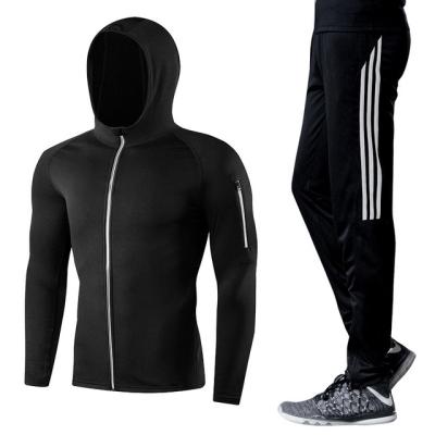 China Fashion New Arrival Half Zipper Jogging Hoodie Breathable Quick Dry Men's Long Sleeve Sports Running Clothes for sale