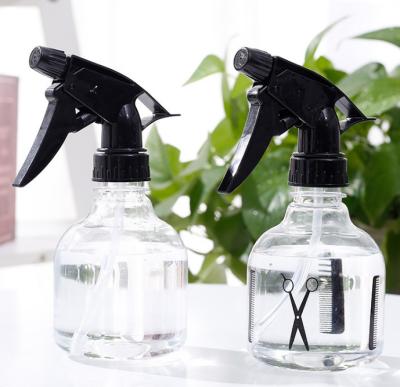 China Modern Empty Plastic Salon Hairspray Bottles With Adjustable Spout Black Trigger Sprayers For Hair Cutting for sale