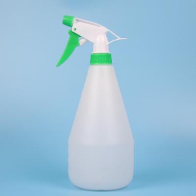 China 250ml 500ml PET Chemical Empty Plastic Spray Bottles Clear Trigger Spray Head For Cleaner Detergent for sale