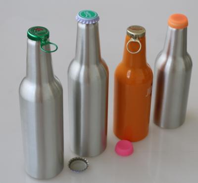 China Eco - Friendly Customized Beverage Factory Price Aluminum Empty Beverage Bottle for sale