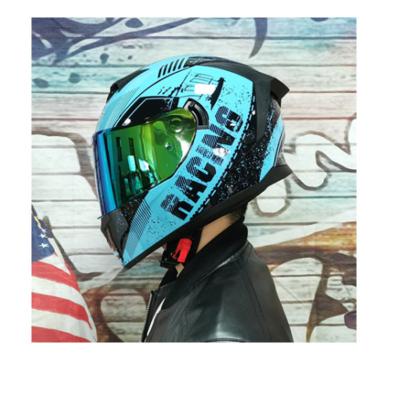 China Wholesale Custom Motorcycle Helmets Double Lens Motorcycle Helmets Colorful ABS Motorcycle Helmet OEM/ODM for sale