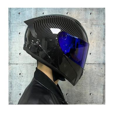 China High quality helmet motorcycle helmets carbon fiber full face motorcycle helmets with DOT certificate for sale