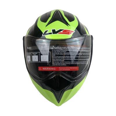 China Helmet Flip Up Helmets Motor Racing Casco Motorcycle Helmet Street Helmet LVS High Quality Brand HF-199 for sale