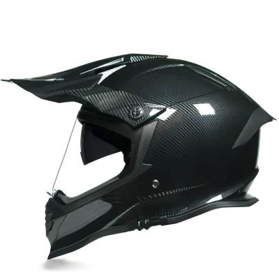 China Helmet Carbon Fiber Helmets Motocross ATV Helmet Accessories Motorcycles With Latest Fashionable Coating for sale