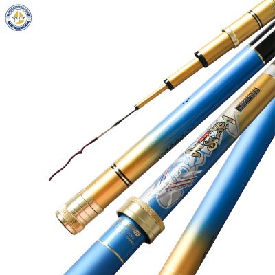 China PESCA 3.6m 3.9m 4.5m 4.8m 5.4m 6.3m Carbon Big Telescopic Carbon Fiber Carp Fishing Rod Super 7.2m Rod Stream Fish Rods for sale