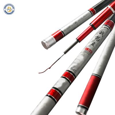 China New Arrival 4.5m 5.4m 6.3m 7.2m 8.1m 9m Carbon Portable High Carbon Strong Ultra Light Rod Carp Fishing Tackle for sale