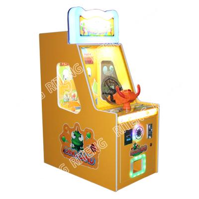 China Wooden Coin Operated Kids 2 Player Video Game Gun Simulator Electronic Indoor Shooting Game Machine for sale