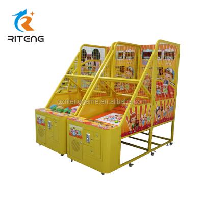 China Fiberglass+mental Kids Coin Operated Arcade Game Machine Max Basketball Air Arcade Game Machine for sale