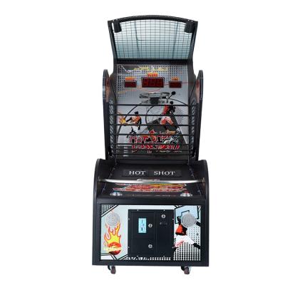 China Crazy Metal Hoop Basketball Shooting Game Machine 2/4/6/8 Player Electronic Basketball Arcade Game Machine for sale