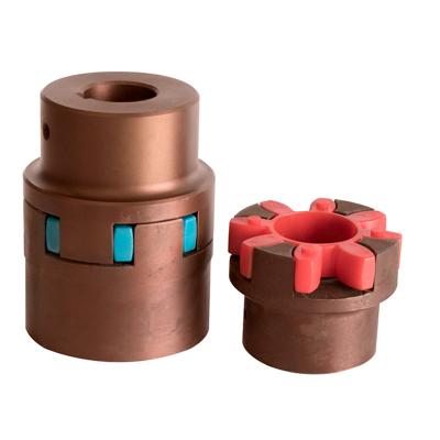 China Power Transmission Shaft Coupling Rubber Flexible Elastic Coupling Shaft Couplings for Jaw Spider Type CNC Customized for sale