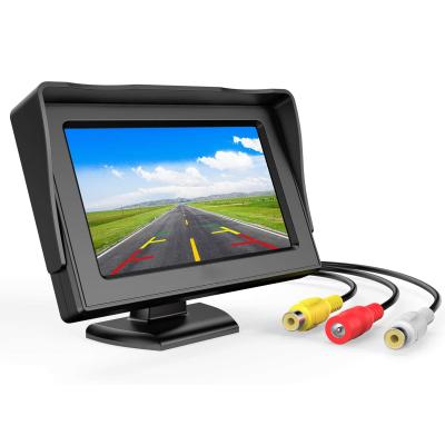 China RGB 4.3inch TFT LCD Digital Car Rear View Monitor LCD Display for VCD/DVD/GPS/Camera for sale